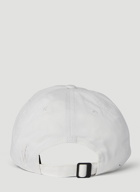 Carrie Baseball Cap in White