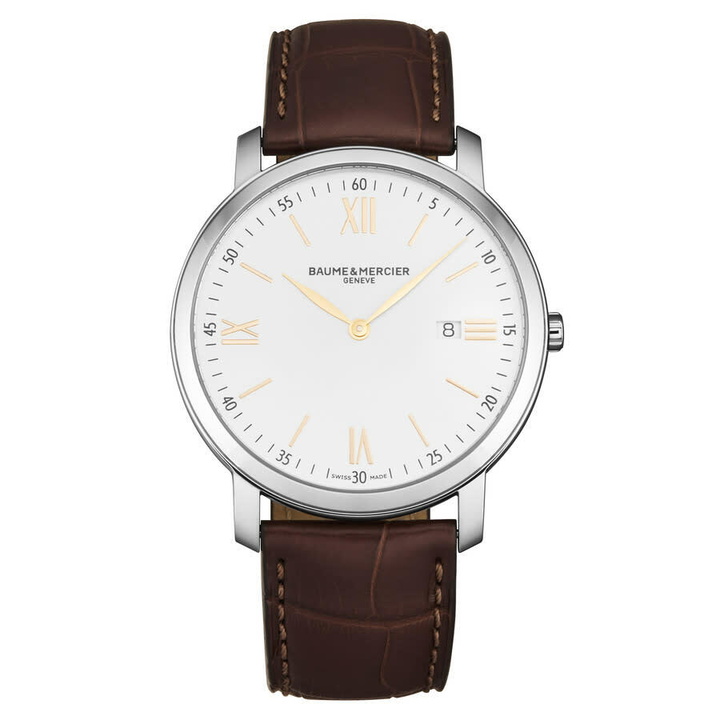 Photo: Baume et Mercier Classima Quartz Silver Dial Mens Watch M0A10128