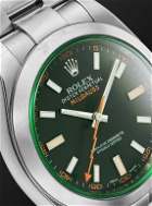 ROLEX - Pre-Owned Wind Vintage Oyster Perpetual Milgauss Automatic 39mm Stainless Steel Watch, Ref. No. 116400GV