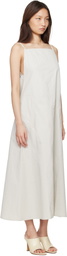 Studio Nicholson Beige Chrono Maxi Dress