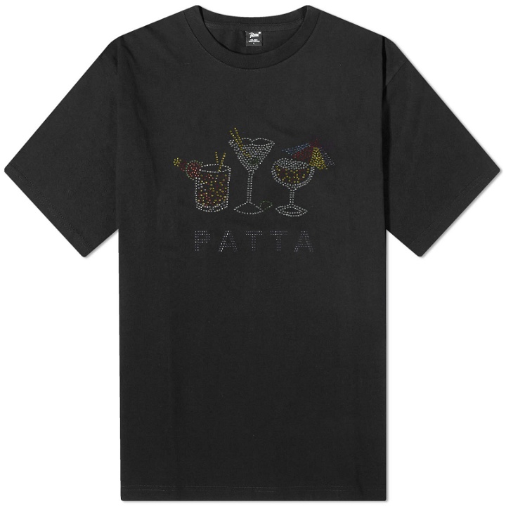 Photo: Patta Men's Its 5 O'Clock Somewhere T-Shirt in Black