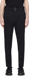 BOSS Black Pleated Trousers