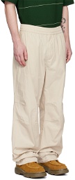 Burberry Beige Oversized Trousers