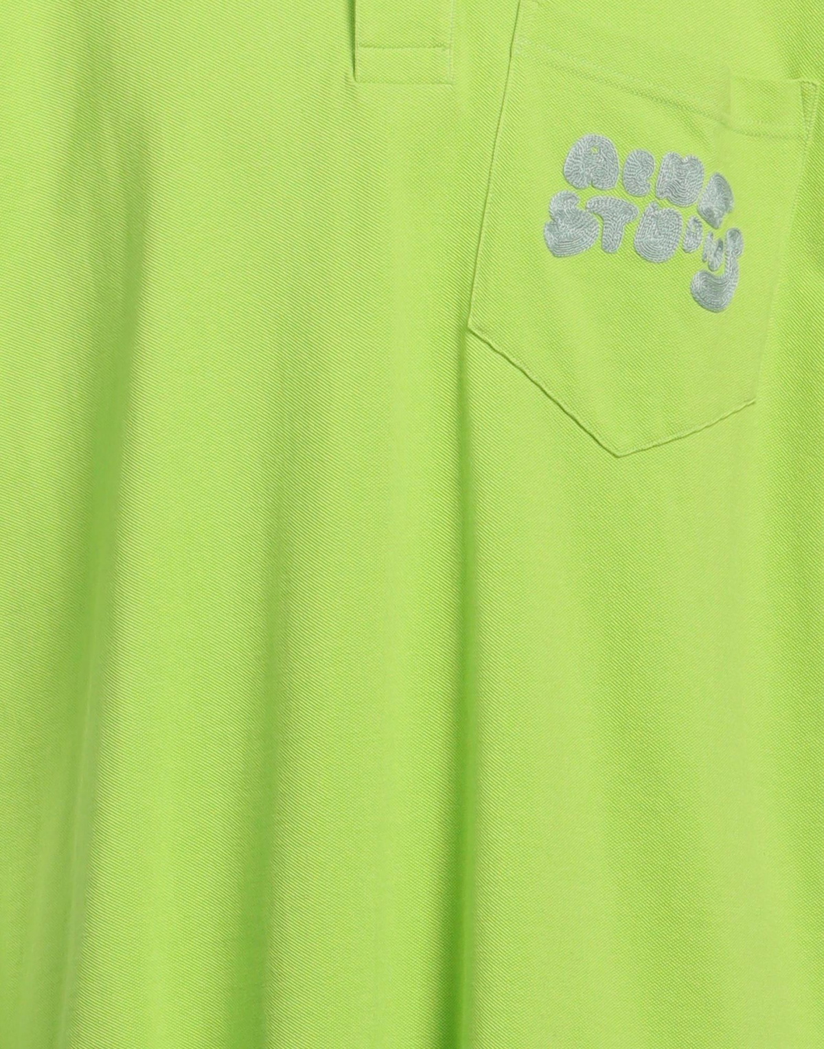 Acne Studios Mens Polo shirt Light in Green