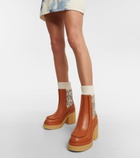 Chloe - Jamie leather Chelsea boots