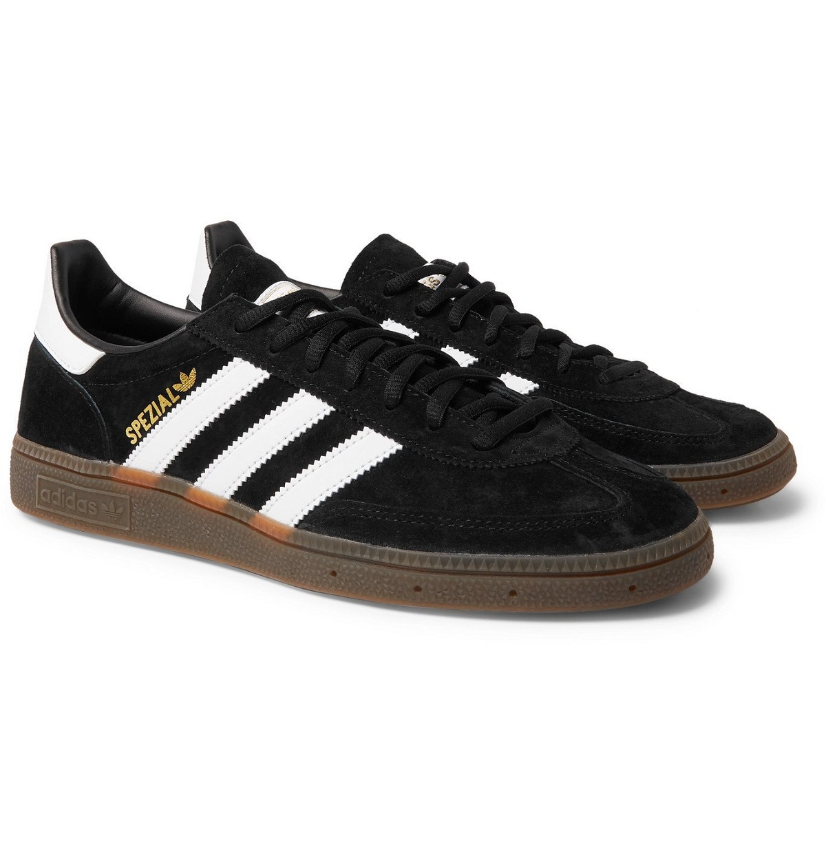 adidas Originals - Spezial Suede and Leather Sneakers - Black adidas Alexander Wang