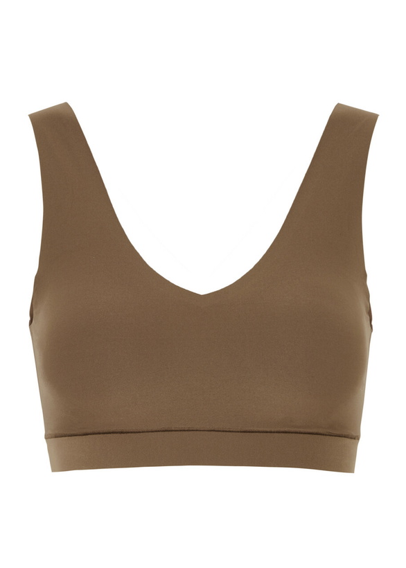 Photo: Chantelle Soft Stretch Padded Soft-cup bra Brown