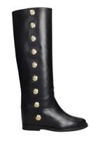 Via Roma 15 In Black Leather