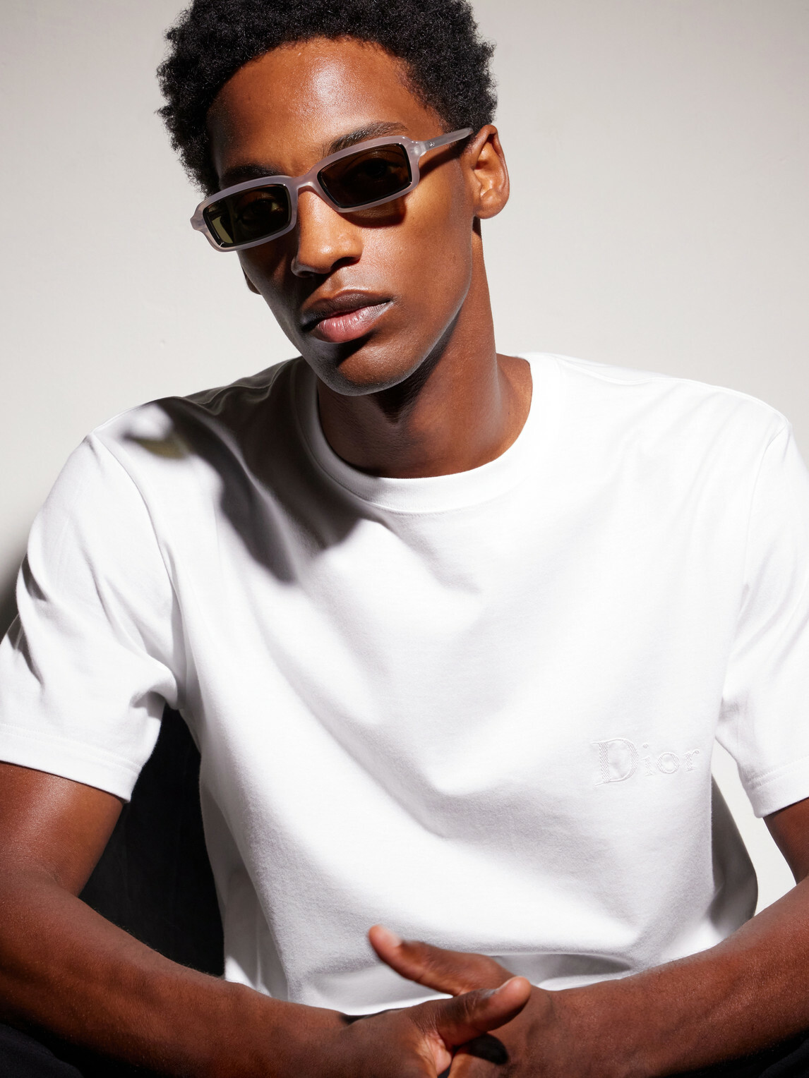 Dior Eyewear - DiorSymbol S2I Rectangular-Frame Acetate Sunglasses