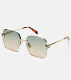 Bvlgari Serpenti Forever square sunglasses