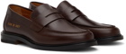 Common Projects Brown Polished Loafers