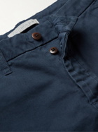 Outerknown - Fort Straight-Leg Organic Cotton-Twill Chino Shorts - Blue