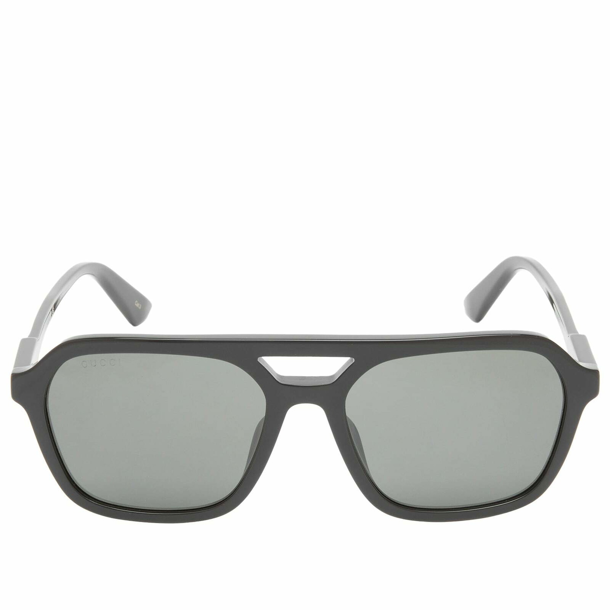Gucci Pilot Sunglasses – Black Frame with Grey Lenses | Model: GG1823SA 001 Gucci GG1823SA 001 Pilot Sunglasses Black - eye-oo.com main image 2