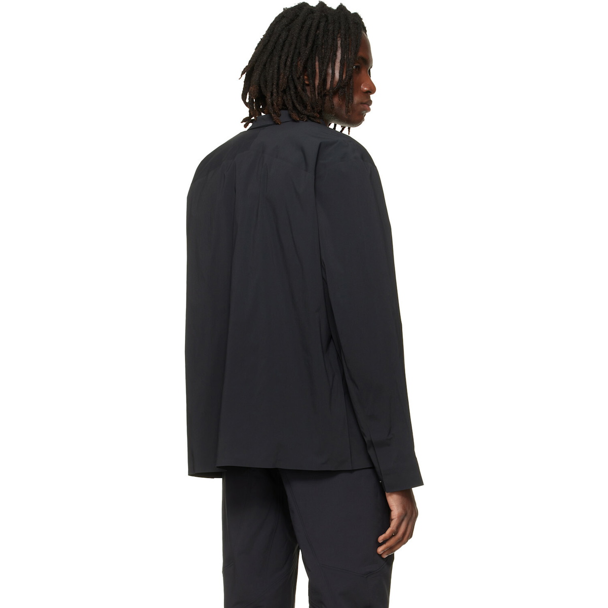 Veilance Black Metry L/S Shirt