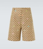 Gucci GG fil coupé canvas shorts