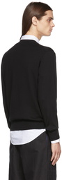 Vivienne Westwood Black Logo Classic Crewneck Sweatshirt