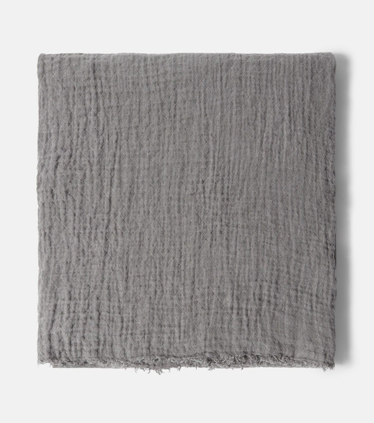 Once Milano Tassel-detail linen blanket