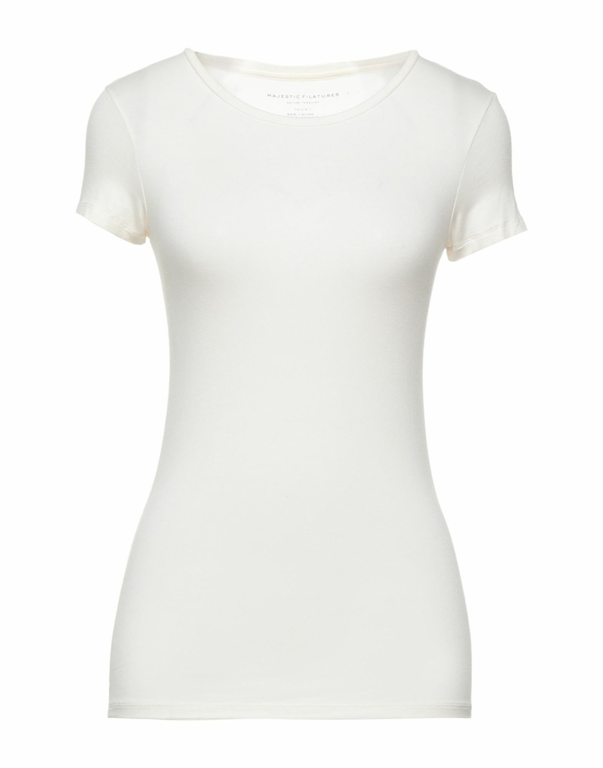 Majestic Filatures Womens T-shirt Ivory