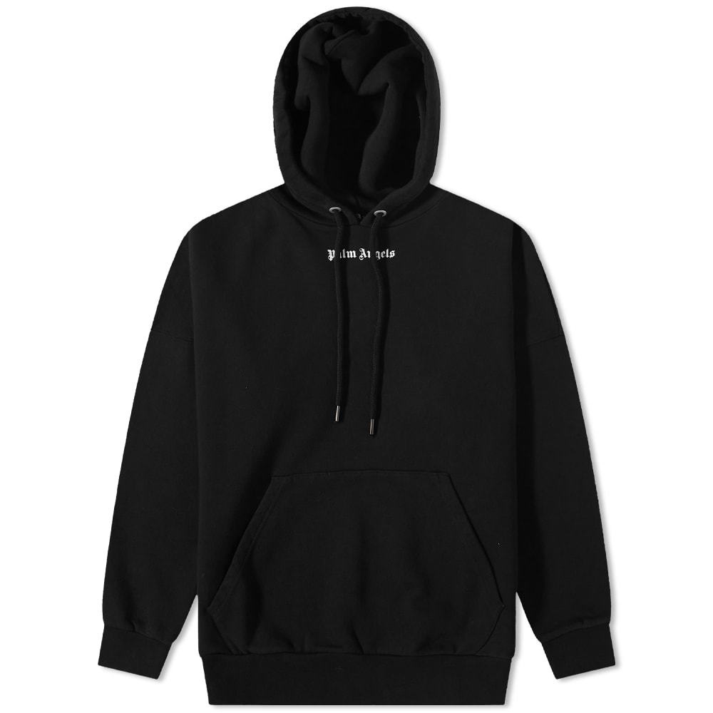 Palm Angels Logo Popover Oversized Hoody Palm Angels