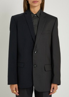 Bettter Sliced Panelled Wool-blend Blazer Multicoloured 1