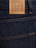 TOTEME - Barrel Leg Cotton Denim Jeans