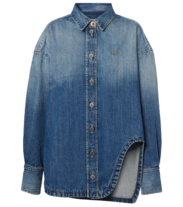 Photo: The Attico Denim shirt