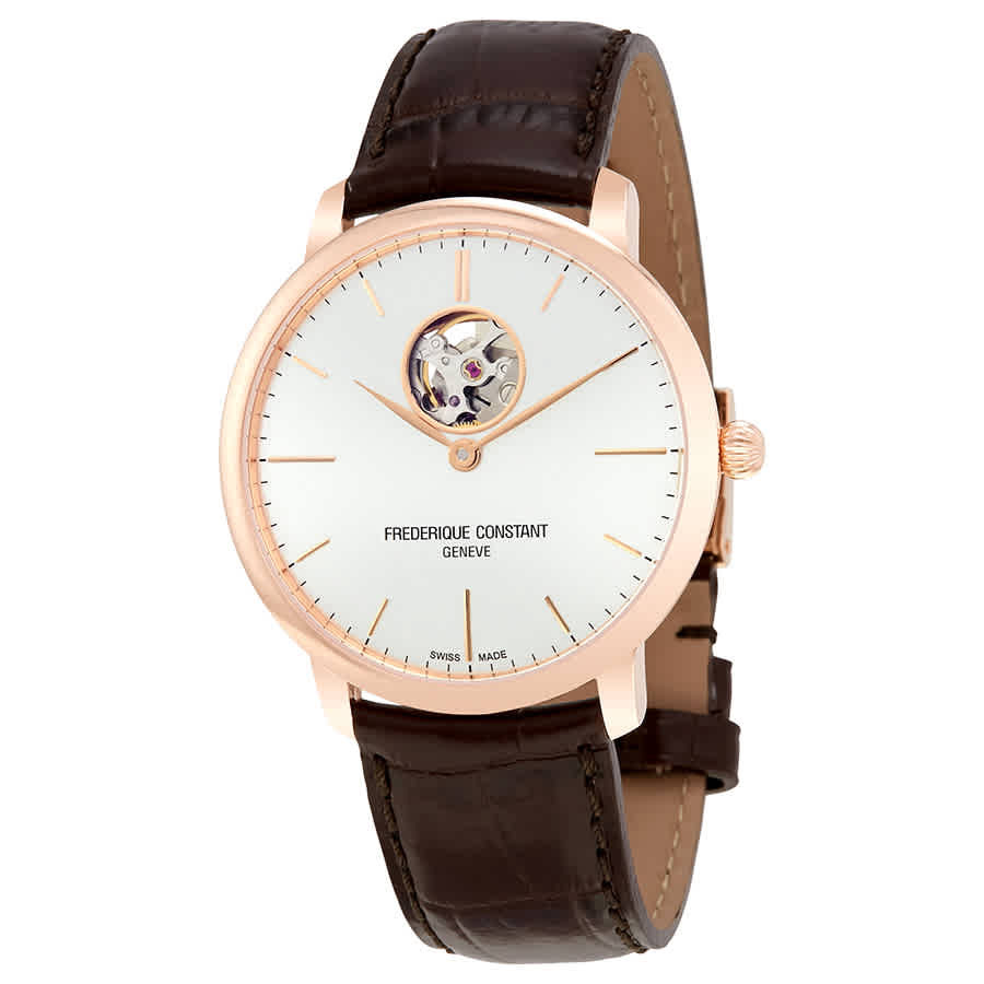 Frederique Constant Slimline Automatic Silver Dail Mens Watch 312V4S4