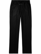 TOM FORD - Straight-Leg Pleated Cashmere Sweatpants - Black