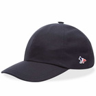 Maison Kitsuné Tricolor Fox 6P Cap in Navy