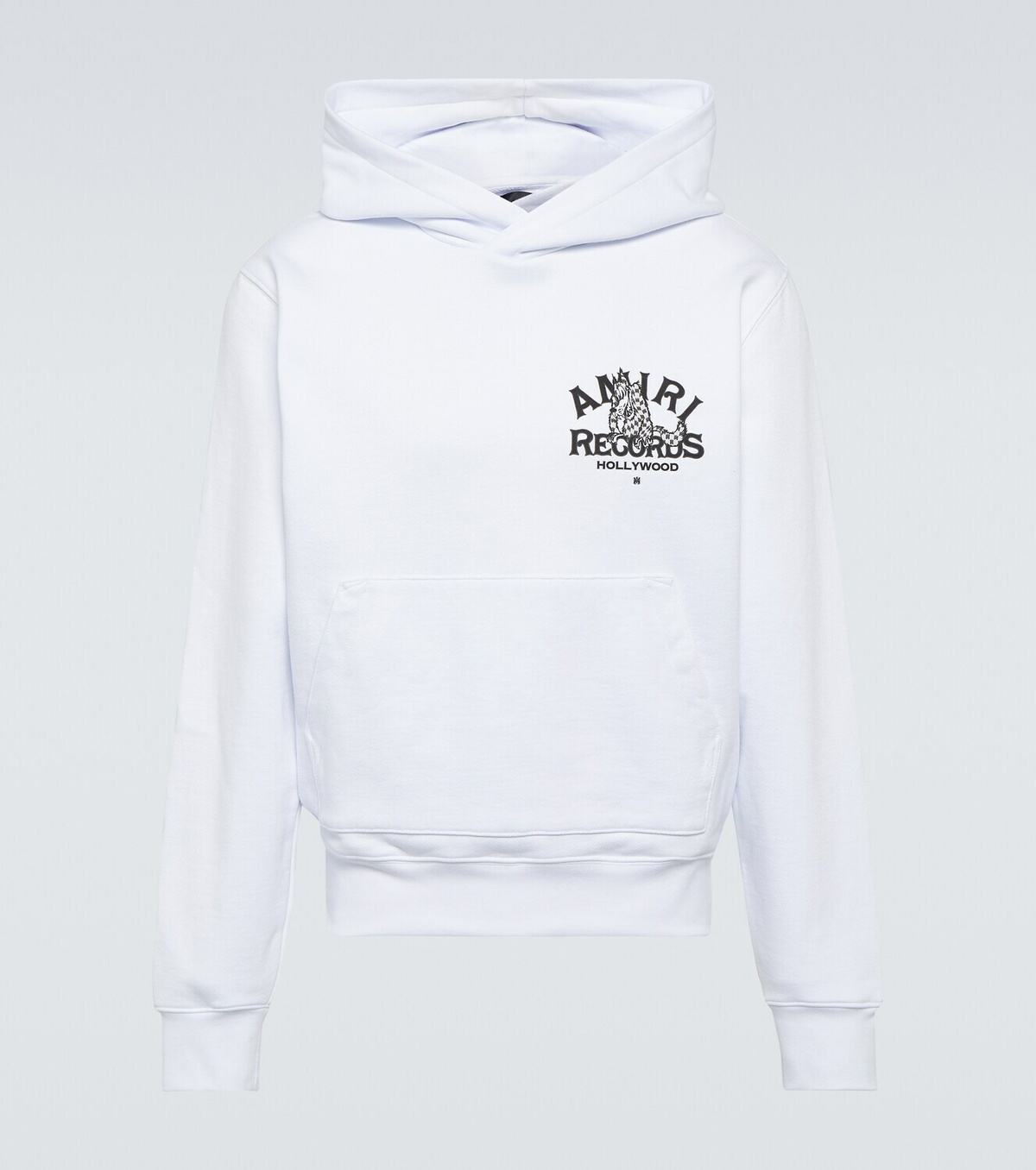 AMIRI ホワイト パーカー ストーンロゴ Amiri Amiri Records Wolf jersey hoodie Amiri
