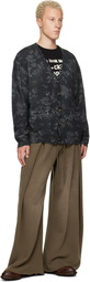 R13 Khaki Foldover Sweatpants