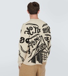 Acne Studios Logo jacquard sweater