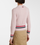 Thom Browne Cropped cashmere cardigan