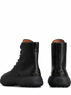 TOD'S - Leather Lace-up Boots
