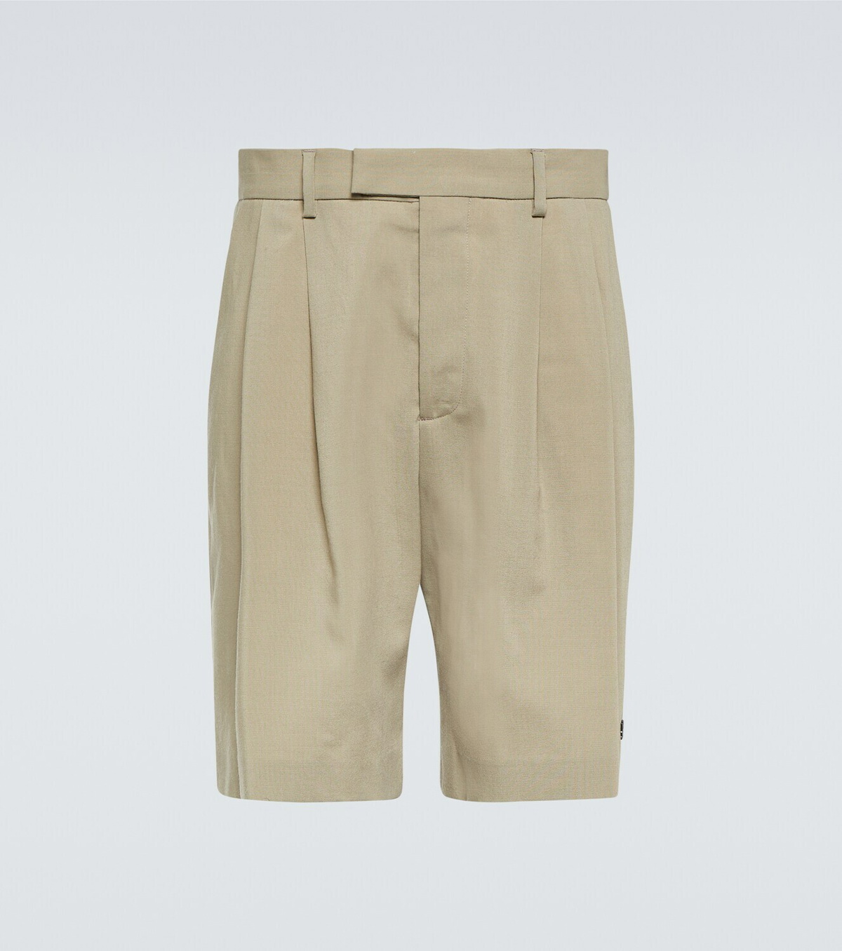 Amiri Wool-blend Bermuda shorts