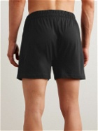 A.P.C. - Cotton-Jersey Boxer Shorts - Black