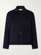 NN07 - Morgan 8447 Woven Wool-Blend Jacket - Blue