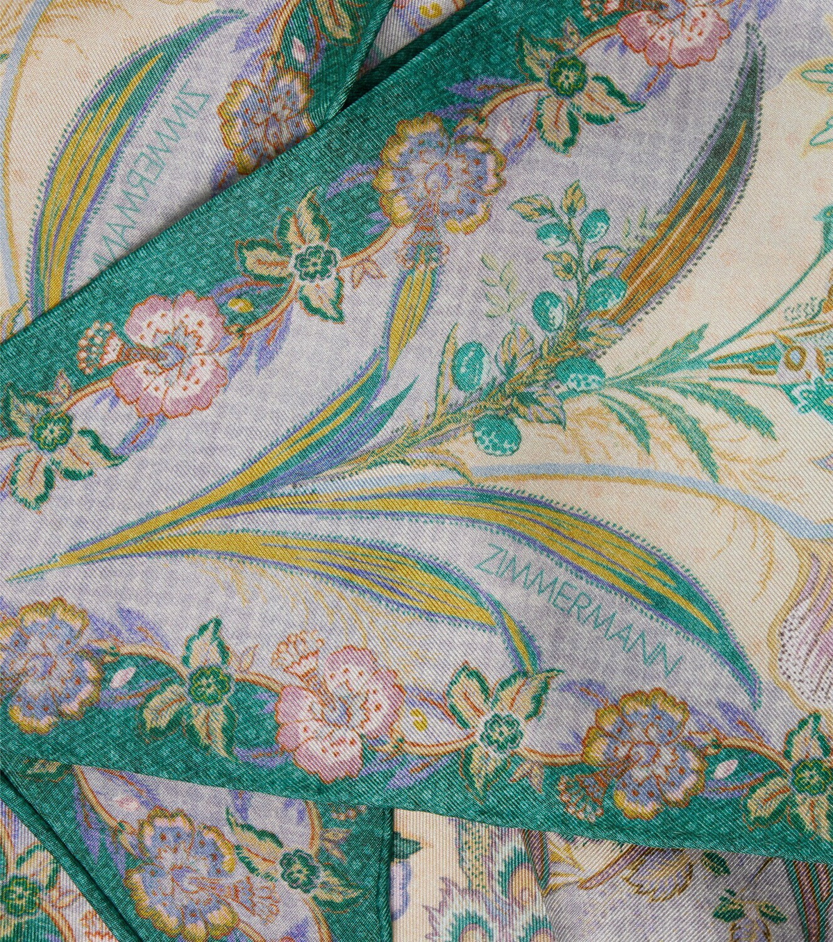 Zimmermann Floral silk scarf
