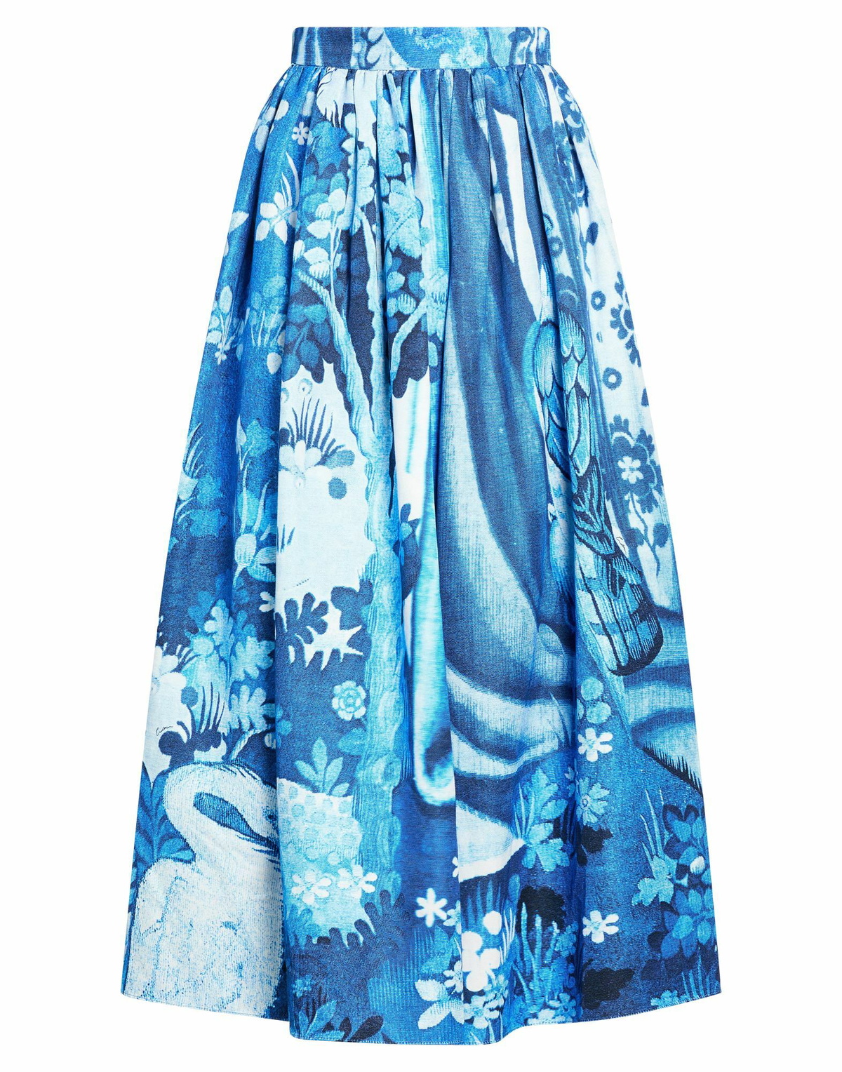 Erdem Womens Midi skirt in Blue
