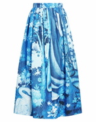 Erdem Womens Midi skirt in Blue