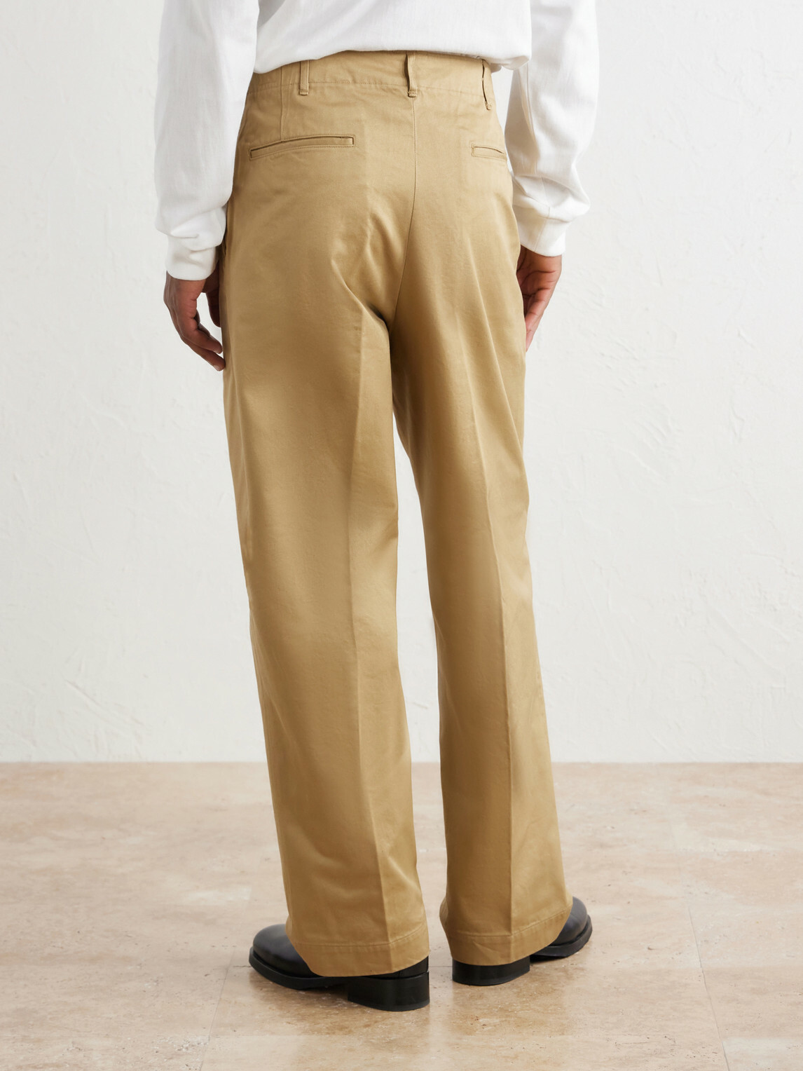 OrSlow - Straight-Leg Cotton-Twill Trousers - Neutrals