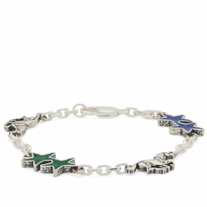 Photo: TwoJeys Men's Icon Horse Bracelet in Silver