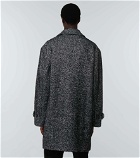 Kenzo - Mélange cotton-blend coat
