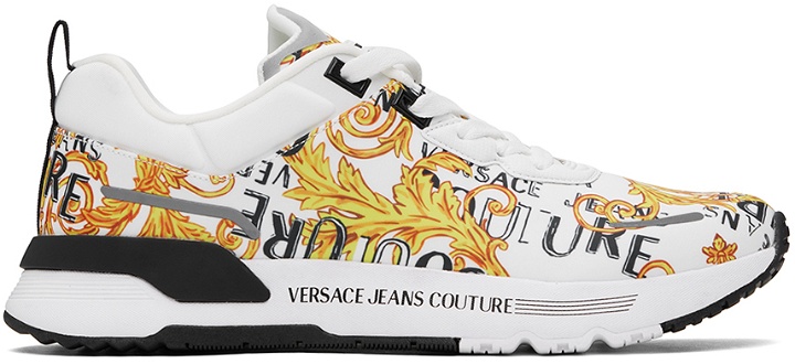 Photo: Versace Jeans Couture White Dynamic Sneakers