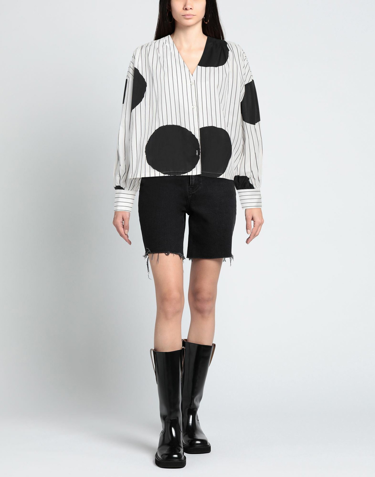Manila Grace Womens Shirt in White