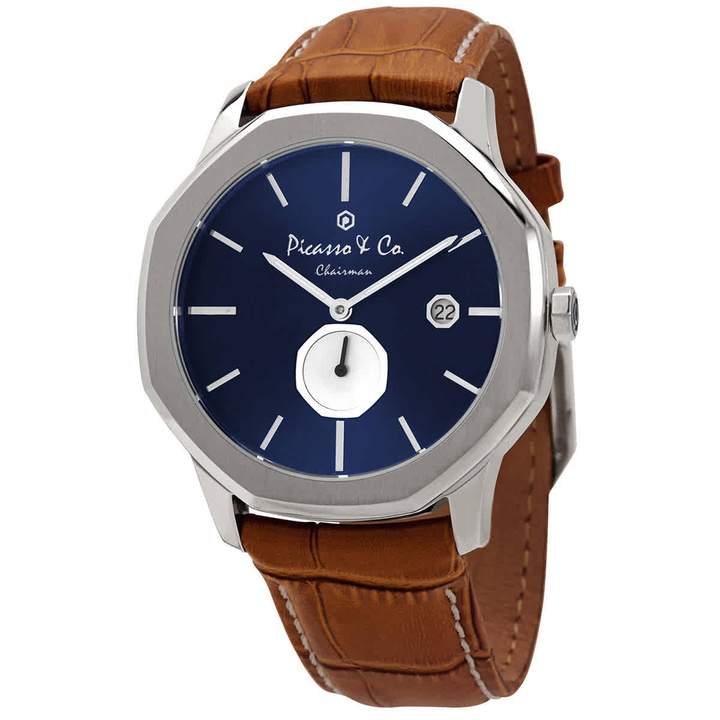 Photo: Picasso and Co Chairman Quartz Blue Dial Mens Watch PWCHBL001