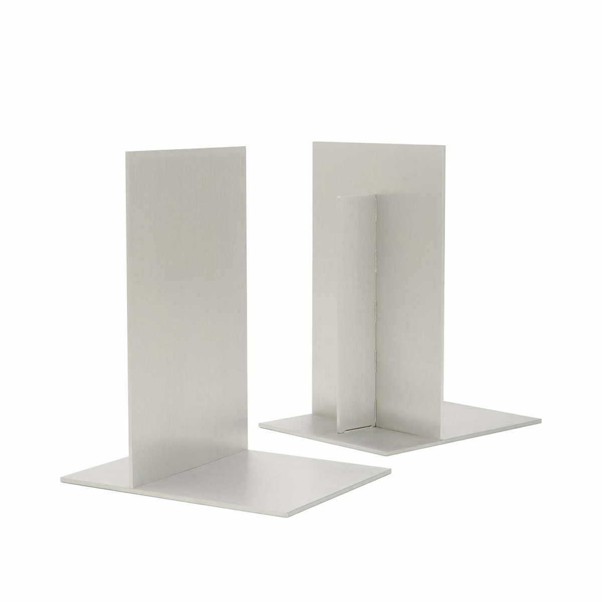 ferm LIVING Lager Bookends - Set of 2 in Aluminium 