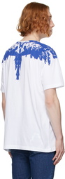 Marcelo Burlon County of Milan White & Blue Wings T-Shirt