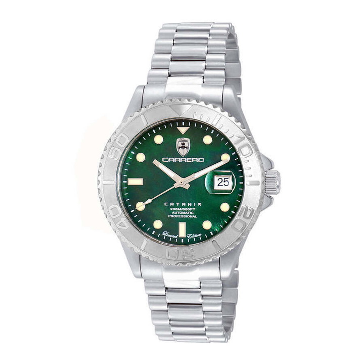 Photo: Torino Carrero Catania Automatic Green Dial Mens Watch C1S266GNJ