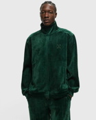 Closed Track Top With Welt Pockets Green - Mens - Track Jackets